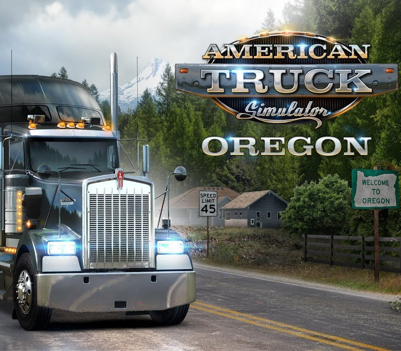 American Truck Simulator - Oregon DLC EU PC Steam CD Key