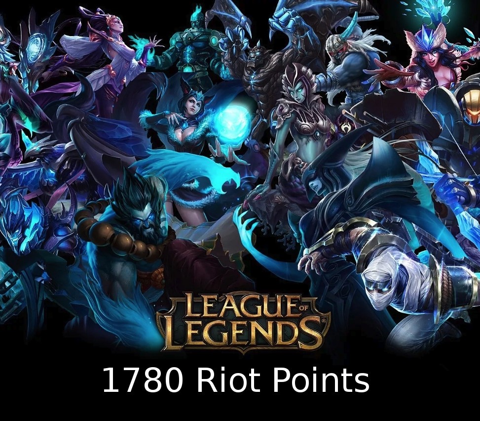 League of Legends 3620 RP Prepaid Card TR