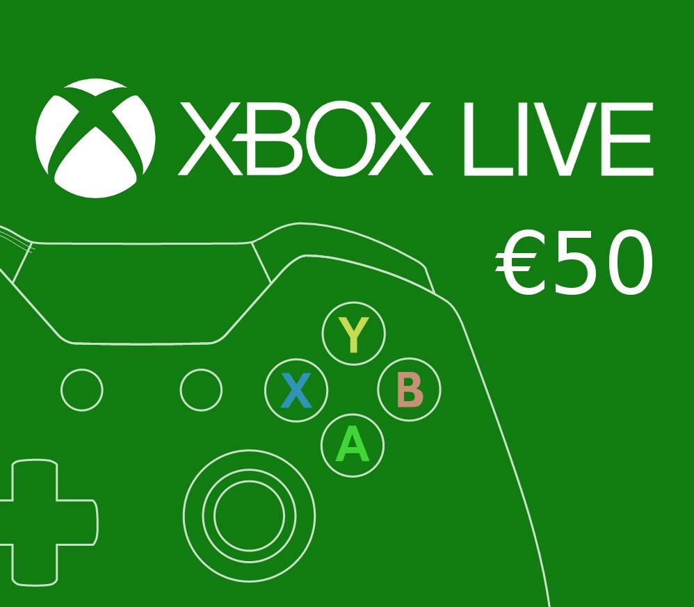XBOX Live €50 Prepaid Card IT