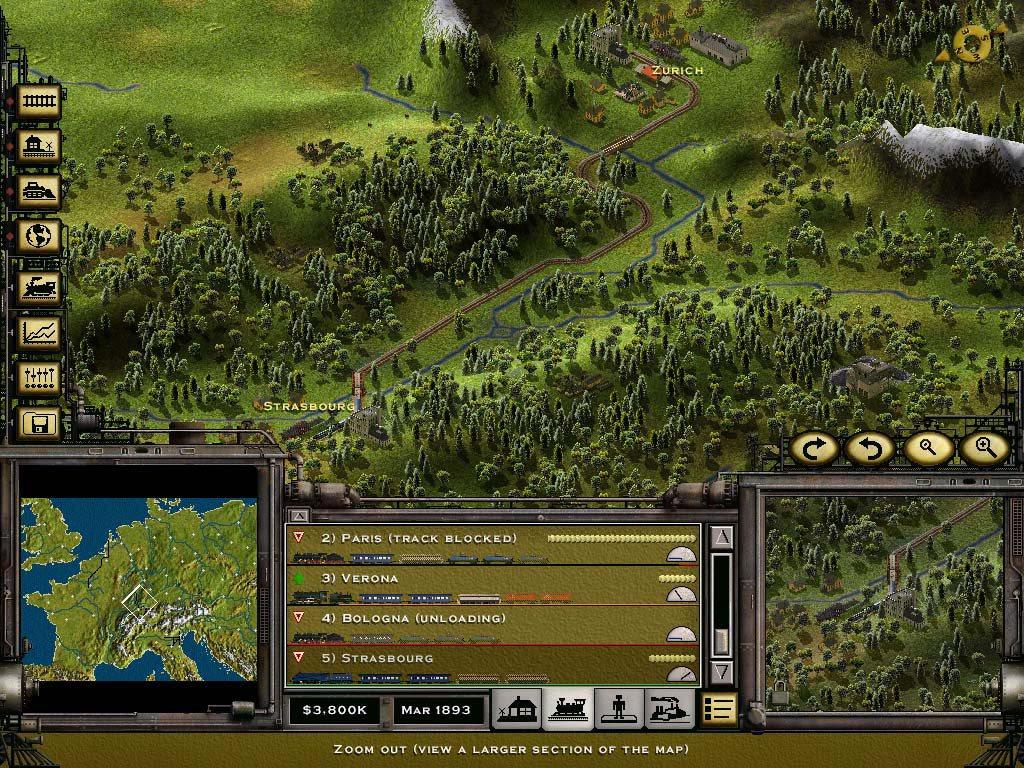 Railroad Tycoon II Platinum EU Steam CD Key screenshot 4