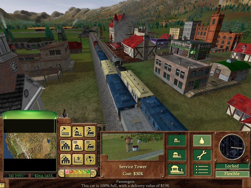 Railroad Tycoon 3 EU Steam CD Key screenshot 1