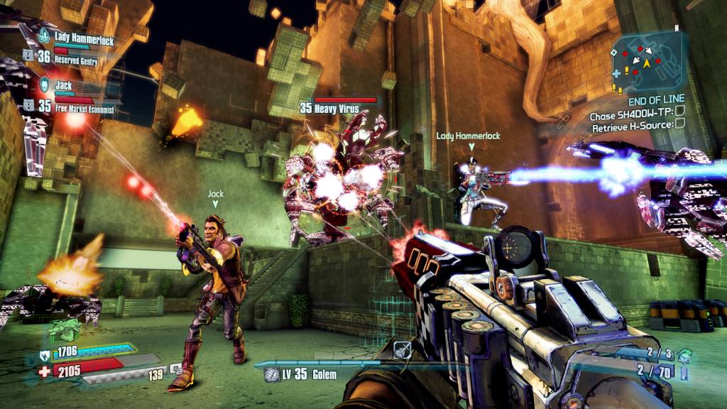 Borderlands: The Pre-Sequel - Claptastic Voyage and Ultimate Vault Hunter Upgrade Pack 2 DLC PC Steam CD Key screenshot 2