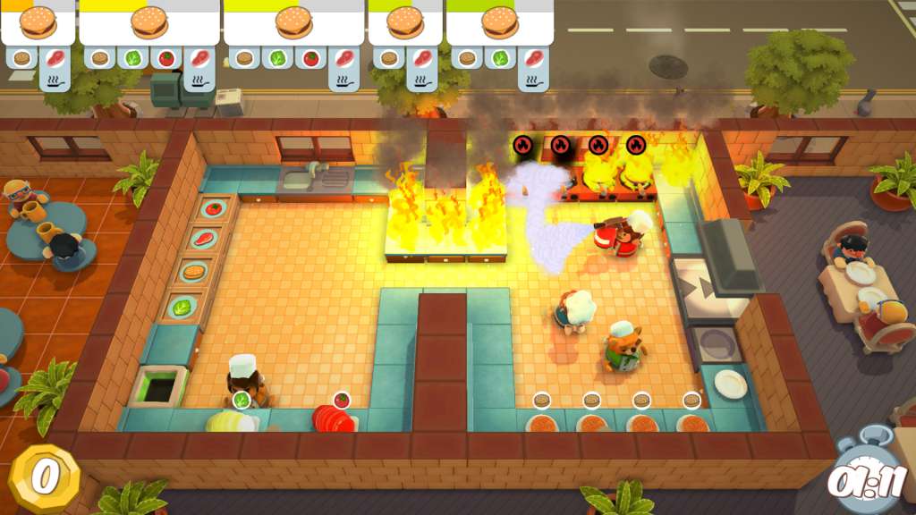 Overcooked PC GOG CD Key screenshot 5