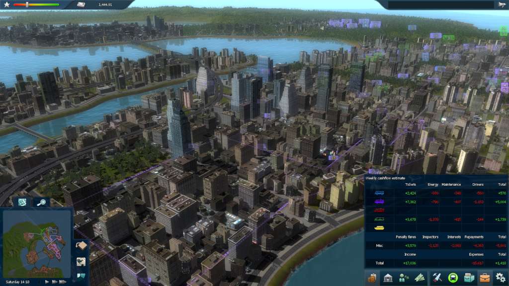 Cities in Motion 2 RU/CIS Steam CD Key screenshot 1