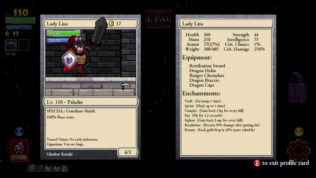 Rogue Legacy PC Epic Games CD Key screenshot 4