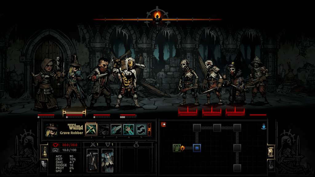 Darkest Dungeon EU PC Steam CD Key screenshot 4