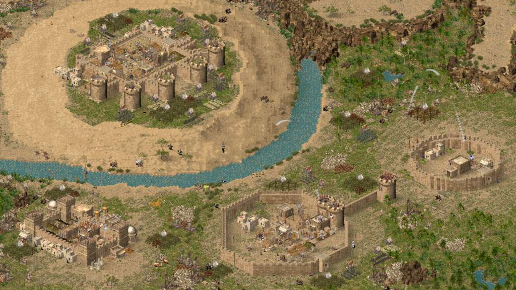 Stronghold Crusader HD (2012) EU PC Steam CD Key screenshot 1