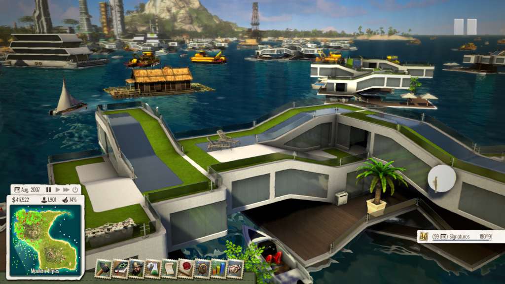 Tropico 5 - Waterborne DLC Ubisoft Connect CD Key screenshot 2