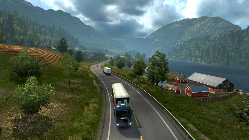 Euro Truck Simulator 2 - Scandinavia DLC EU Steam CD Key screenshot 2