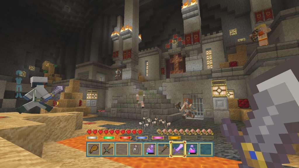 Minecraft - Battle Map Pack Season Pass EU XBOX One CD Key screenshot 1
