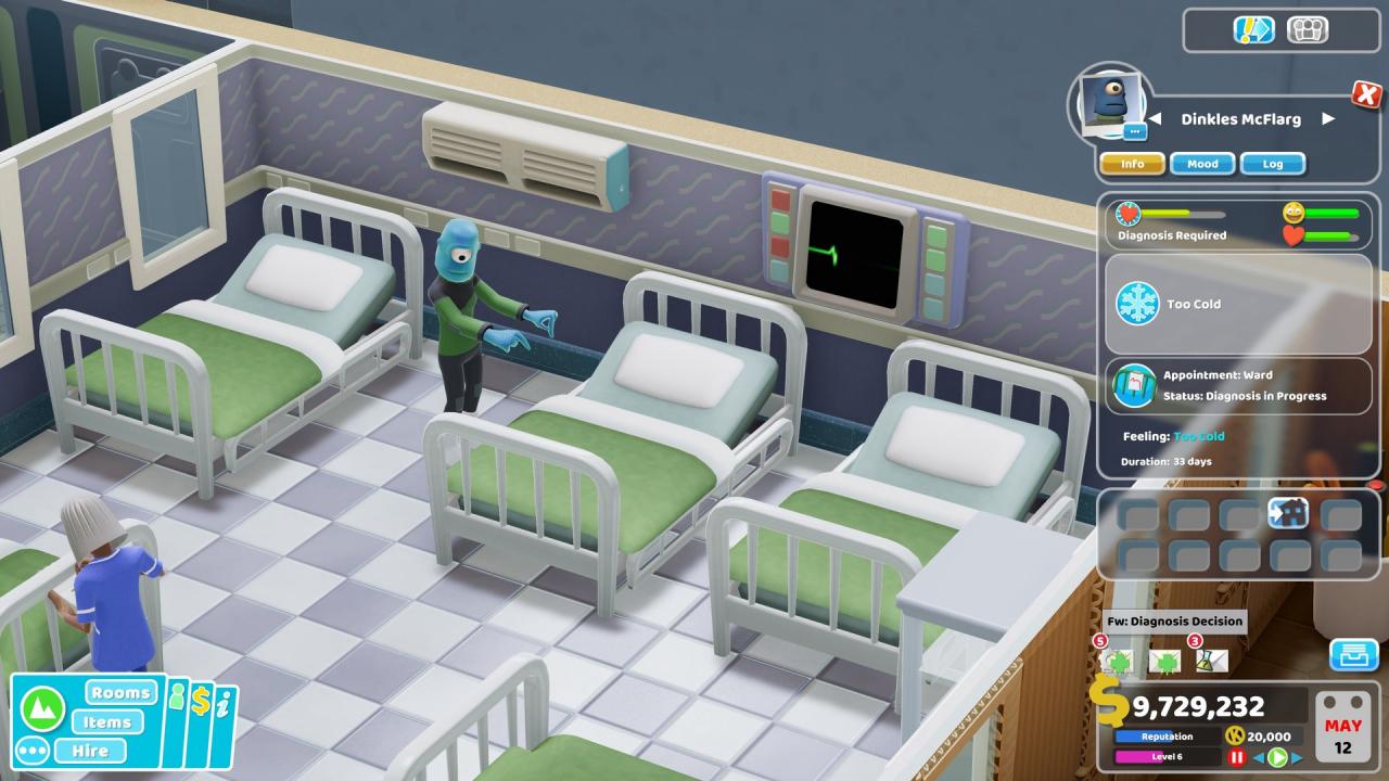 Two Point Hospital - Close Encounters DLC EU XBOX One / Xbox Series X|S CD Key screenshot 5