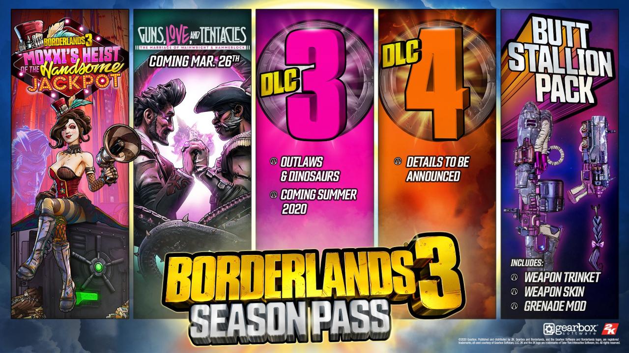 Borderlands 3 - Season Pass DLC EU Epic Games CD Key screenshot 1