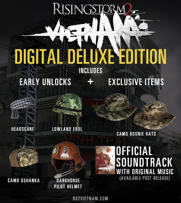 Rising Storm 2: Vietnam Digital Deluxe Edition EU Steam CD Key screenshot 1