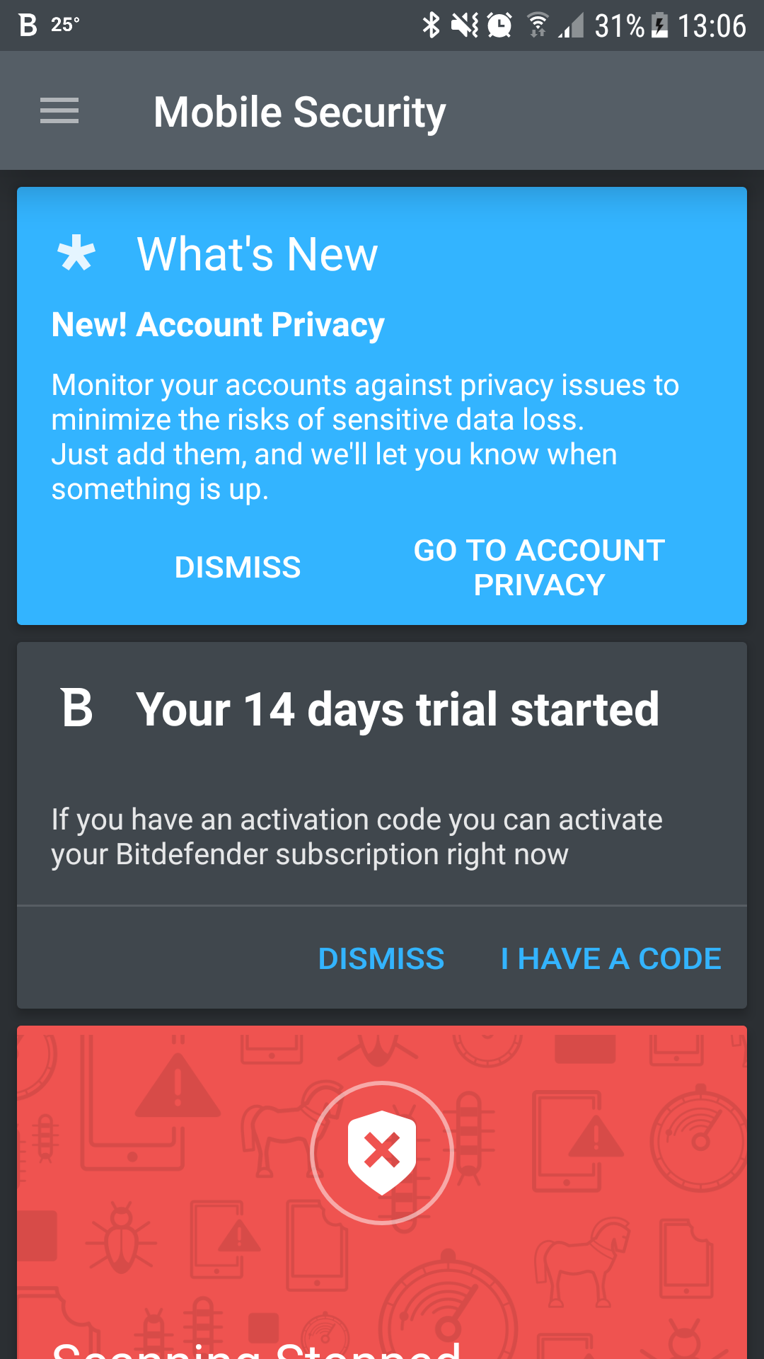 Bitdefender Mobile Security for Android DAH Key (18 Months / 3 Devices)