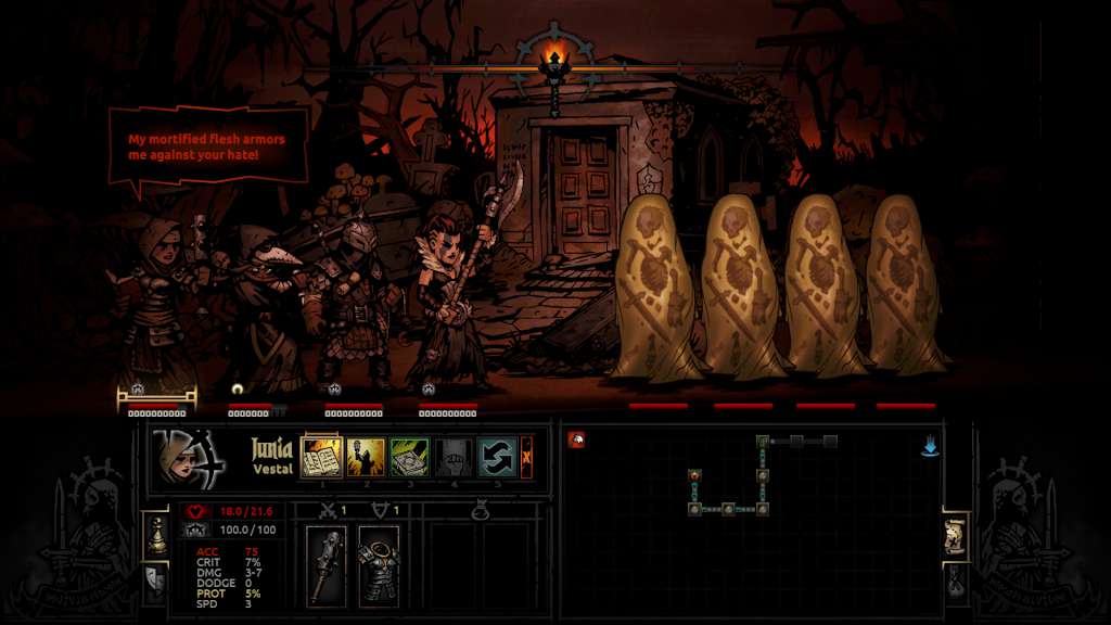Darkest Dungeon EU PC Steam CD Key screenshot 5