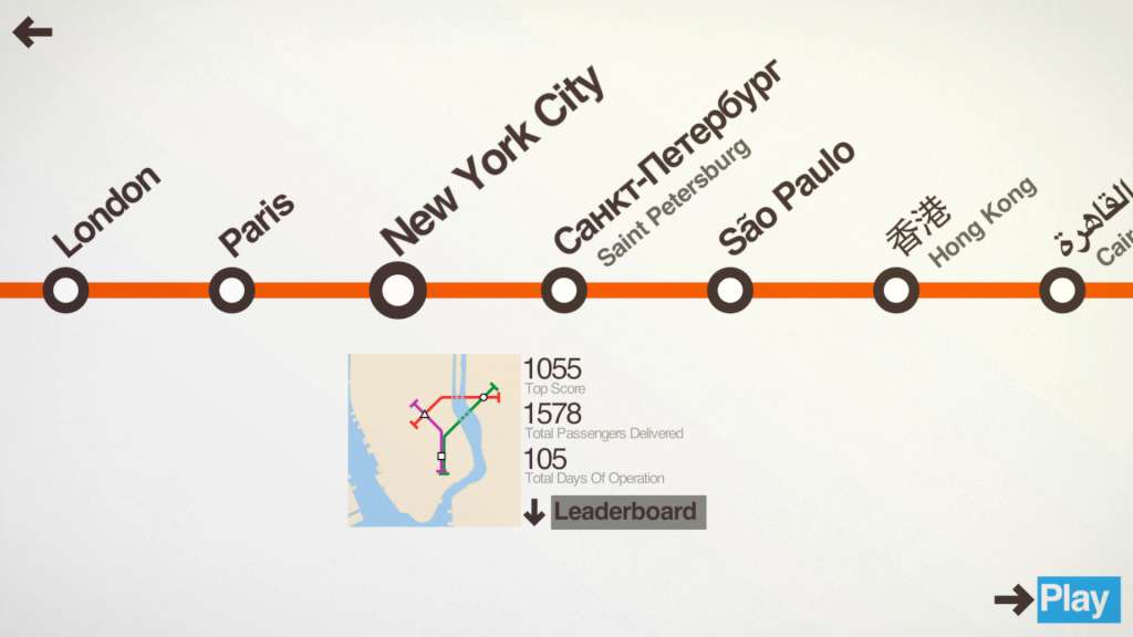Mini Metro GOG CD Key screenshot 3