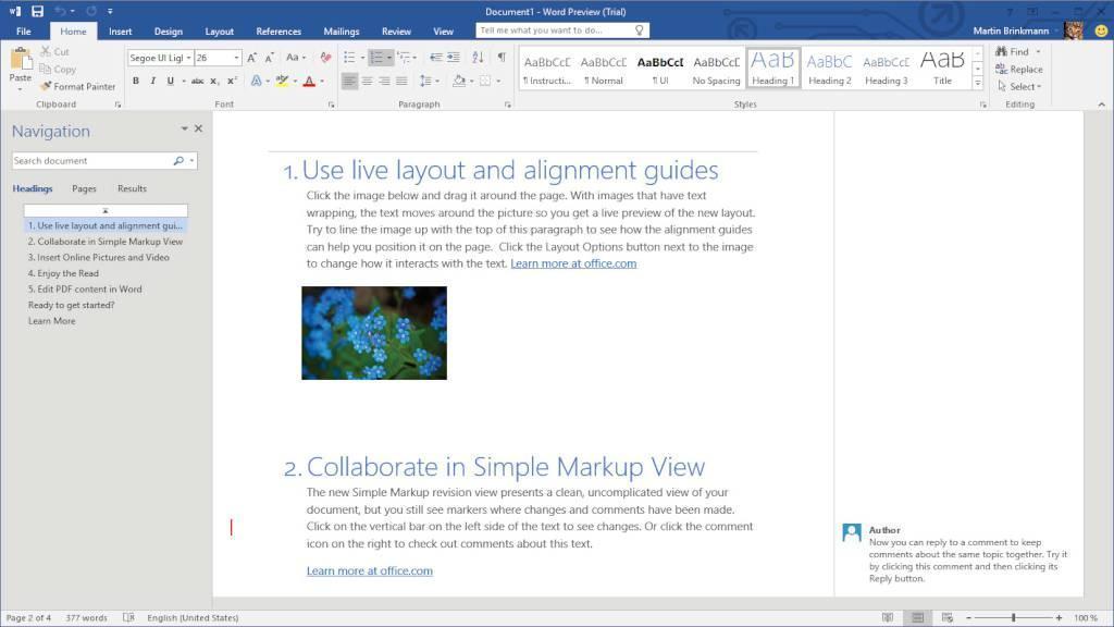 MS Office 2016 Professional Plus Retail Key screenshot 3