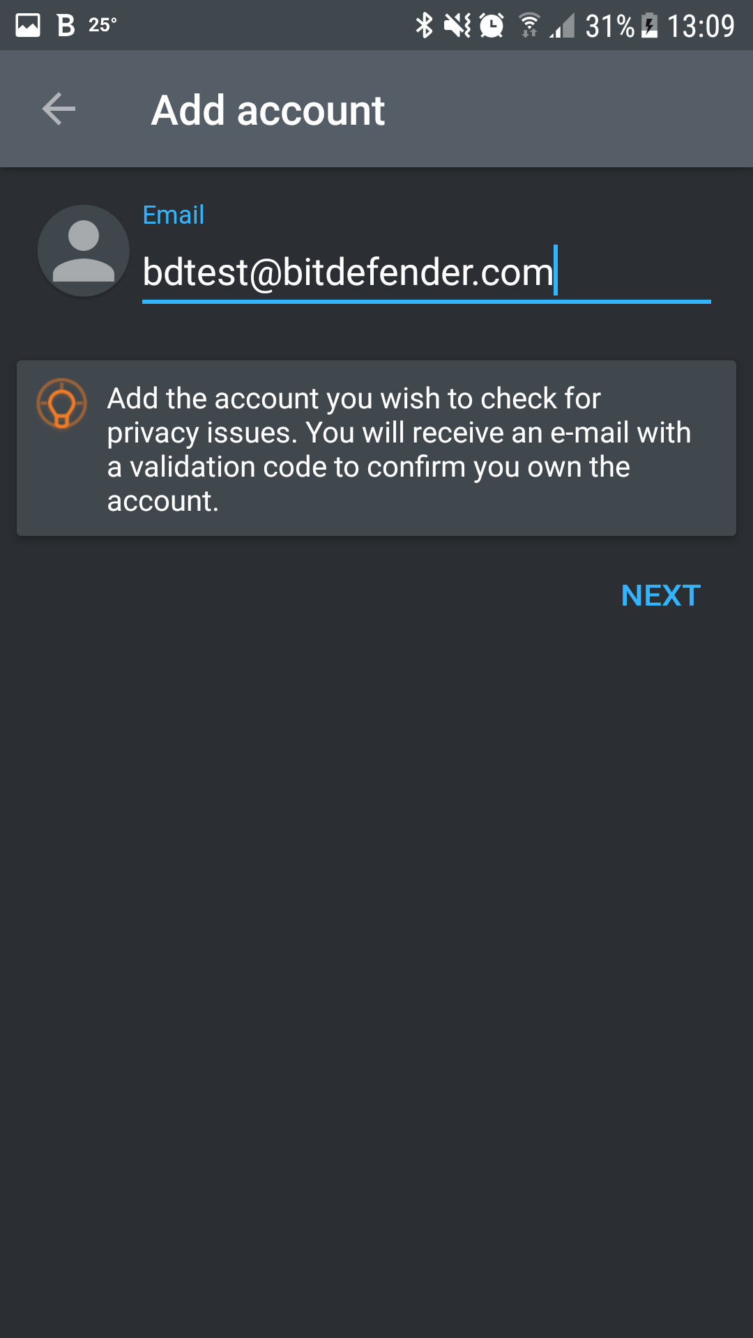 Bitdefender Mobile Security for Android Key (1 Year / 1 Device) screenshot 1