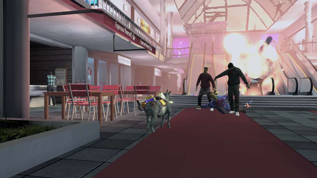 Goat Simulator: GoatZ DLC Steam CD Key screenshot 2