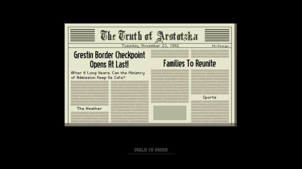 Papers, Please Steam Altergift screenshot 6