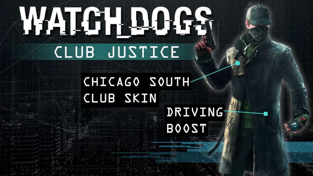 Watch Dogs - Untouchables, Club Justice and Cyberpunk Packs DLC EU PC Ubisoft Connect CD Key screenshot 4