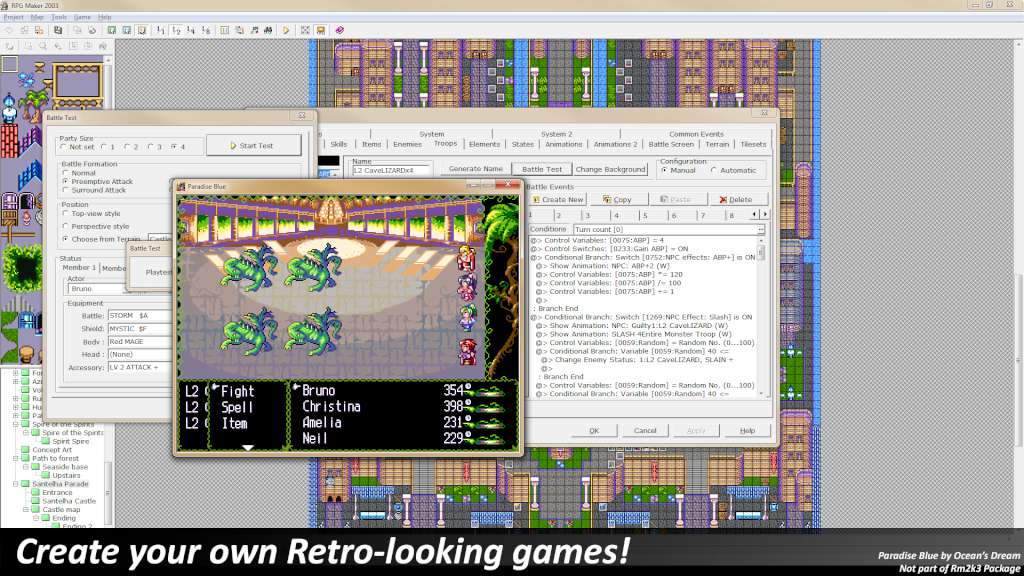 RPG Maker 2003 Steam CD Key screenshot 5