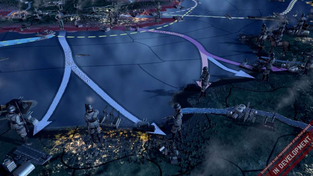 Hearts of Iron IV - 9 DLCs Pack Steam CD Key screenshot 3