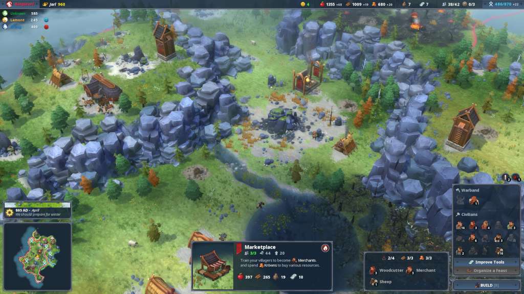Northgard GOG CD Key screenshot 3