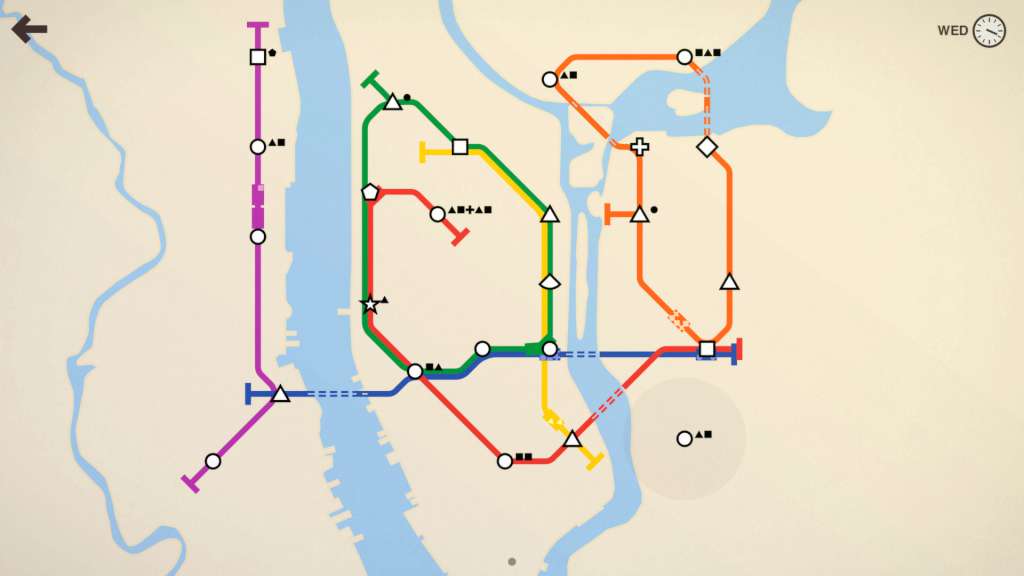 Mini Metro GOG CD Key screenshot 1