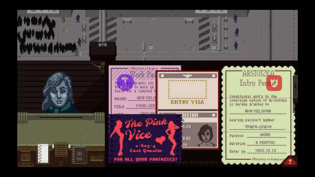 Papers, Please EU PC Steam Altergift screenshot 1