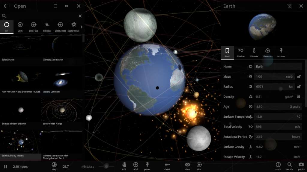 Universe Sandbox Steam CD Key screenshot 2