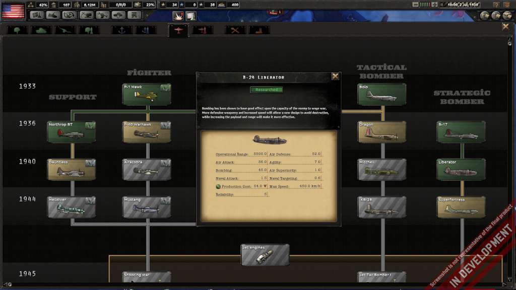 Hearts of Iron IV - 9 DLCs Pack Steam CD Key screenshot 4