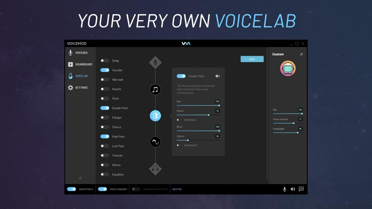 Voicemod PRO - 1 Month Coupon Code screenshot 4