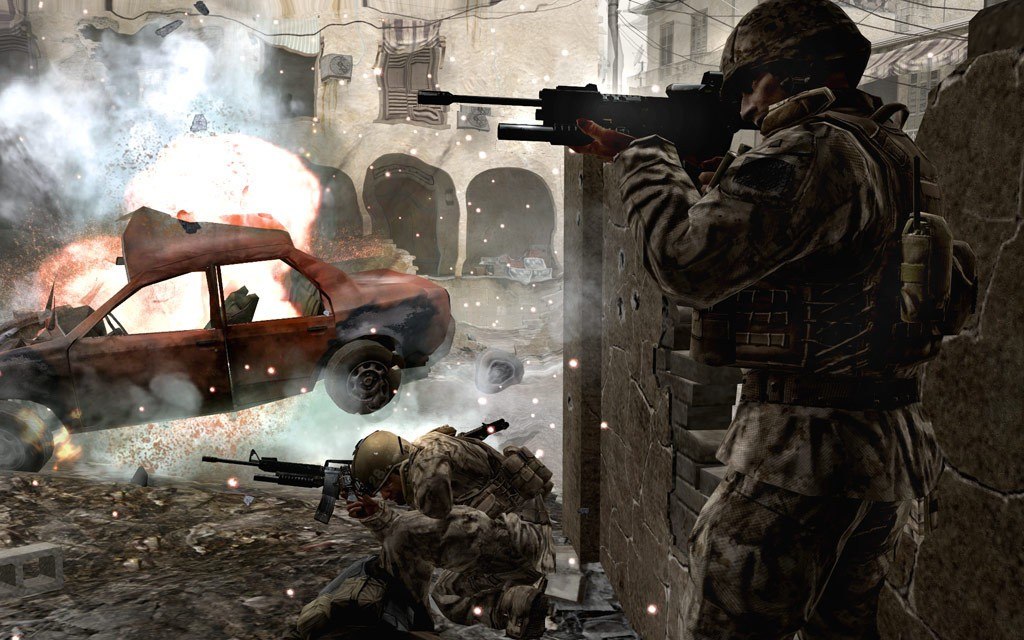 Call of Duty 4: Modern Warfare EN/DE/ES Languages Only Steam CD Key screenshot 5