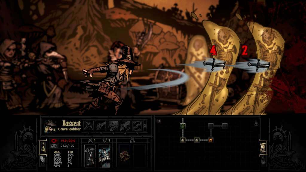 Darkest Dungeon EU PC Steam CD Key screenshot 1
