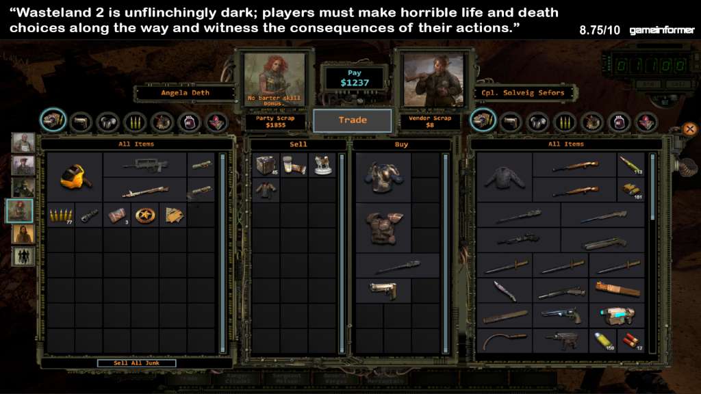 Wasteland 2 Director's Cut Digital Classic Edition GOG CD Key screenshot 4