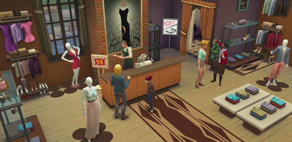 The Sims 4 - Get to Work DLC EU PC EA App CD Key screenshot 6