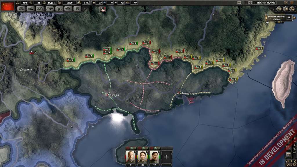 Hearts of Iron IV - 9 DLCs Pack Steam CD Key screenshot 5