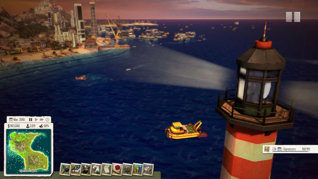 Tropico 5 - Waterborne DLC Ubisoft Connect CD Key screenshot 4