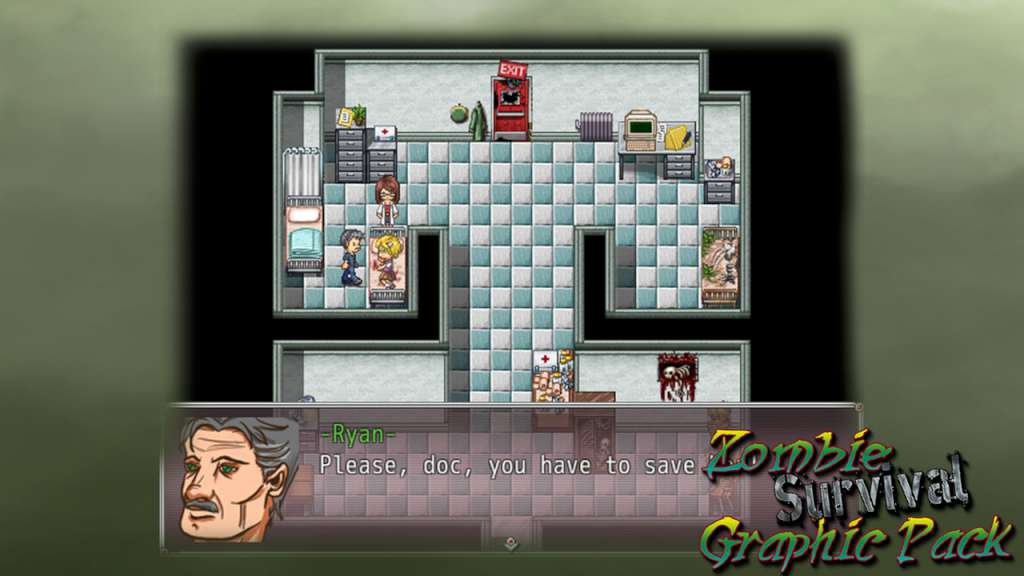 RPG Maker: Zombie Survival Graphic Pack Steam CD Key screenshot 5