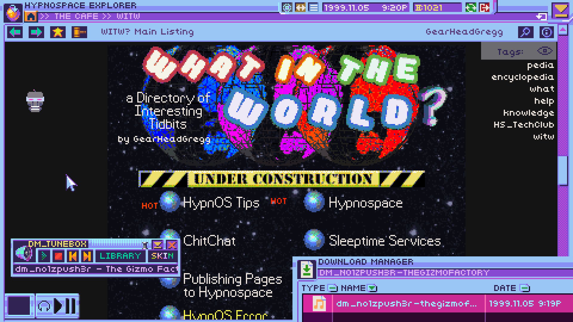Hypnospace Outlaw PC Steam CD Key screenshot 6
