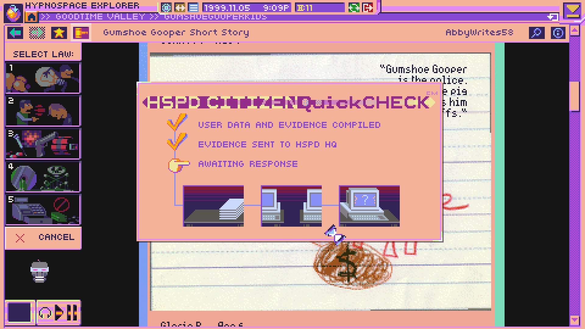 Hypnospace Outlaw GOG CD Key screenshot 7