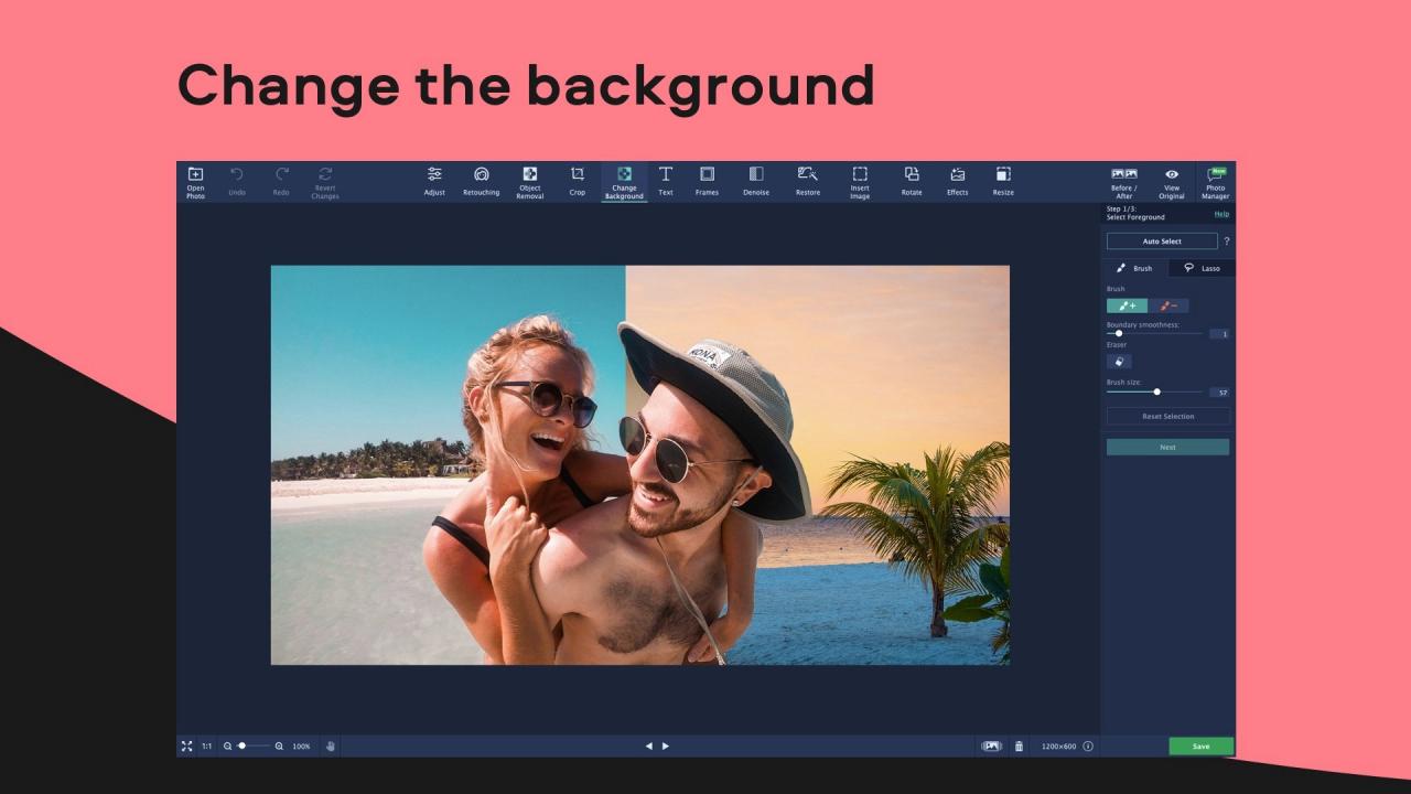 Movavi Photo Editor PC Steam CD Key screenshot 1