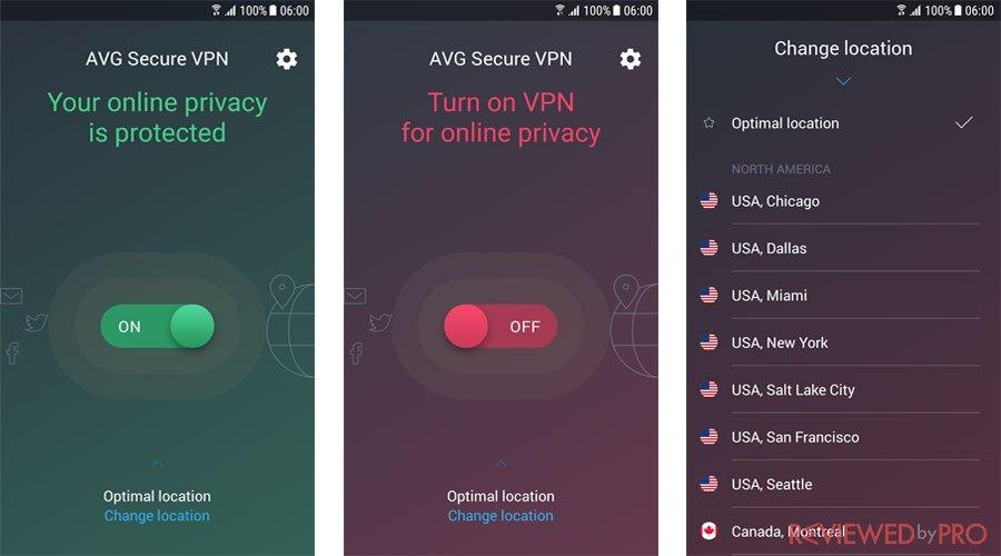 AVG Secure VPN Key (1 Year / 10 Devices) screenshot 3