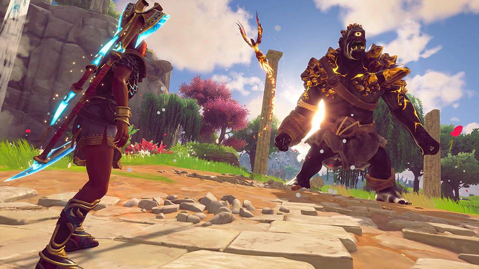 Immortals Fenyx Rising - A Tale of Fire and Lightning DLC EU PS4 CD Key screenshot 1