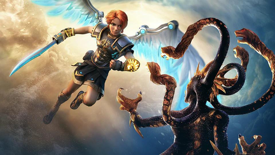 Immortals Fenyx Rising - A Tale of Fire and Lightning DLC EU PS4 CD Key screenshot 2
