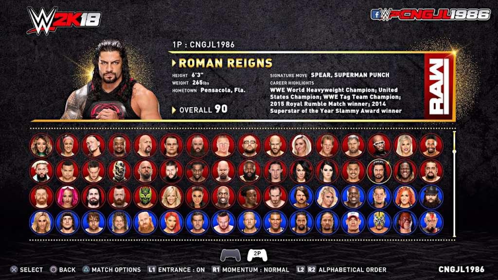 WWE 2K18 EU PC Steam CD Key screenshot 2