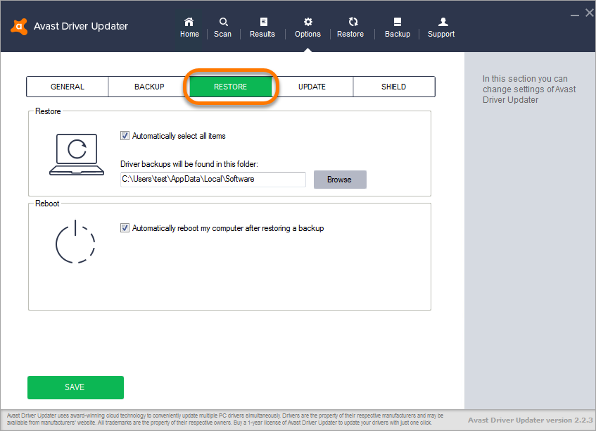 AVAST Driver Updater Key (1 Year / 1 PC) screenshot 4