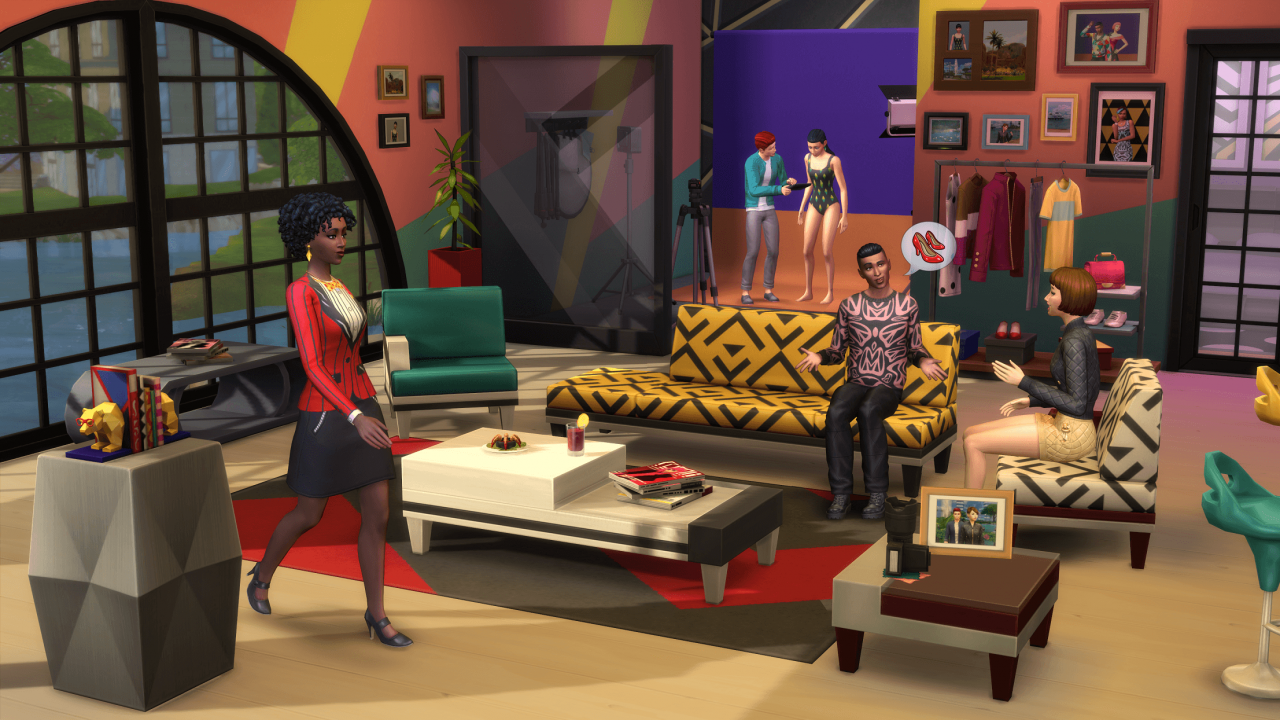The Sims 4 - Moschino Stuff DLC PC EA App CD Key screenshot 1