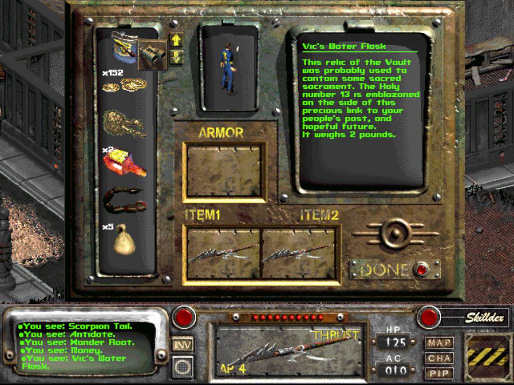 Fallout 2: A Post Nuclear Role Playing Game EU PC Steam CD Key screenshot 1